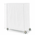 Thumbnail image #3 for Metro Queen Mary & Banquet Cart Cover, 48 x 24 x 74 Inch, White Uncoated Knitted Polyester