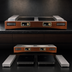 Thumbnail image #3 for Double Induction Countertop Station Kit with 2 Cooktops and Cooling Plates, Brushed Finish, Translucent Copper Coating