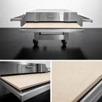 Thumbnail image #3 for Hot Rocks CLASSIC 7022 SINGLE Single-Stack Natural Gas Stone Conveyor Pizza Oven, 70 x 22 in. Surface, Touchscreen Controls
