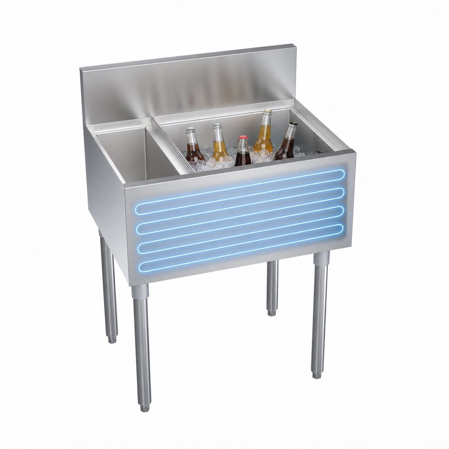 Built-In 7-Circuit Cold Plate