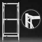 Thumbnail image #3 for Eagle Group Stand-Outs 1872W Decorative Wire Shelf, 72 x 18 Inches, White Epoxy Finish Case of 2
