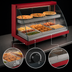 Thumbnail image #3 for Hatco Glo-Ray Designer Humidified Curved Glass Dual-Shelf Heated Display Case, 32.5-Inch Wide