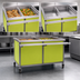 Thumbnail image #3 for Director's Choice Mobile Electric Hot Food Table with 2 Insulated Wells, 36 x 30 x 34 Inches