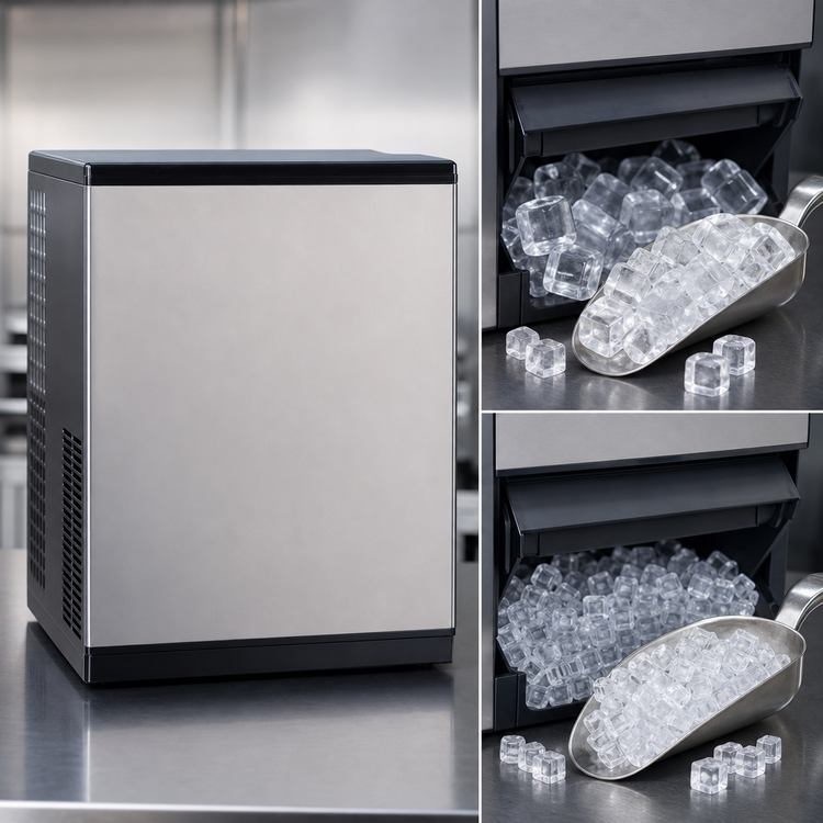 Product image #3 for ITV SPIKA MS700-22 Modular 22-Inch Self-Contained Ice Maker, Full or Half Dice