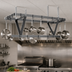 Thumbnail image #3 for Eagle Group Ceiling-Mounted Triple-Bar Aluminum Pot Rack, 64 x 20 x 18 Inches