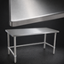 Thumbnail image #3 for John Boos Stallion 108 Inch x 24 Inch Stainless Steel Work Table with Stallion Safety Edge
