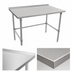 Thumbnail image #3 for John Boos Stallion Stainless Steel Work Table with 1-1/2 Inch Rear Up-Turn, 144 x 30 Inches