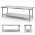 Thumbnail image #3 for Advance Tabco 18 Gauge Stainless Steel Work Table Undershelf for 108