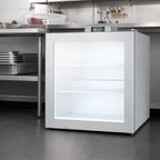Thumbnail image #3 for Summit Commercial Accucold® SCFU386NZ Undercounter Nutrition Center Freezer, 2.0 cu. ft., Glass Door, Gray