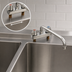 Thumbnail image #3 for Eagle Group Deck-Mount Manual Faucet with 12-Inch Swing Spout, 4-Inch Centers, Low-Lead