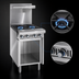 Thumbnail image #3 for Imperial Spec Series 18-Inch Gas Add-A-Unit Range with 2 Open Burners and Open Cabinet Base