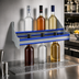 Thumbnail image #3 for Prestige Supreme Double Tier Stainless Steel Speed Rail, 12-Inch, 6-Bottle Capacity