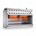 Thumbnail image #3 for Vulcan VICM72 72-Inch Gas Infrared Cheesemelter Broiler with 2 Burners, 3-Position Rack, 60,000 BTU