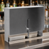 Thumbnail image #3 for CHOICE Single 14-Inch Stainless Steel Speed Rail Locking Cover