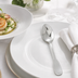 Thumbnail image #4 for Winco Oxford 8-Inch European Table Spoon, 18/8 Stainless Steel, Extra Heavy Weight, Mirror Finish