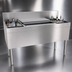 Thumbnail image #3 for Glastender 48-Inch Underbar Combo Ice Bin/Cocktail Unit with Dual Bottle Wells and 10-Circuit Cold Plate