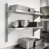 Thumbnail image #3 for Eagle Group MMNSU/A-16 168 Inch NSF Aluminum Wall-Mounted Cantilever Shelving Upright