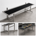 Thumbnail image #3 for Dinex DXIESRC6 6-Foot Cantilever Tray Make-Up Conveyor with PVC Rollers