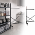 Thumbnail image #3 for Metro SmartLever 60-Inch Wide Add-On Cantilevered Shelving Kit for 24-Inch Deep Shelves