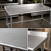 Thumbnail image #3 for Spec-Master Marine Series 14-Gauge 300 Series Stainless Steel Work Table with 4-1/2 Inch Backsplash, 60 x 36 Inches