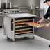 Thumbnail image #3 for FWE Handy Line Undercounter Mobile Side-Loading Heated Holding Cabinet, 5 Full-Size Sheet Pan Capacity