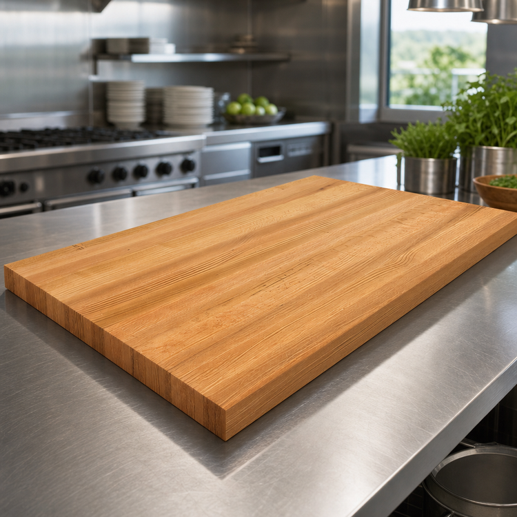 Product image #3 for John Boos Appalachian Red Oak Island Countertop, 108" x 30" x 1-1/2", Edge Grain, Oil Finish