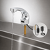 Thumbnail image #3 for T&S Brass ChekPoint Electronic Touchless Faucet, Deck-Mount Single-Hole, Chrome Finish with Hydro-Generator Power Supply