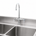 Thumbnail image #3 for T&S Brass B-0302 Double Pantry Single-Hole Deck Mount Gooseneck Faucet