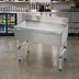Thumbnail image #3 for Advance Tabco Underbar Basics SLD-18 Free-Standing Bar-Type Drainboard with 4-Inch Backsplash