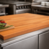 Thumbnail image #3 for Boos Block American Cherry Kitchen Countertop, 48 x 38 x 1-1/2 Inch, Varnique Finish
