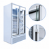 Thumbnail image #3 for Beverage Air Marketeer Two-Section Reach-In Glass Door Refrigerated Merchandiser, 39-1/2-Inch, White