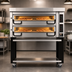 Thumbnail image #3 for PizzaMaster PM 722ED Two-Deck Electric Pizza Deck Oven with Ceramic Clay Stones