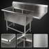 Thumbnail image #3 for John Boos Pro-Bowl Two-Compartment Stainless Steel Sink with 24-Inch Right Drainboard
