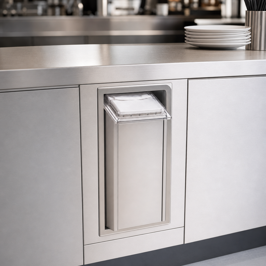 Flush-Mount In-Counter Design