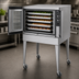 Thumbnail image #3 for Blodgett Zephaire Series ZEPH-100-E SGL Single-Deck Full-Size Standard-Depth Electric Convection Oven, 5-Pan Capacity