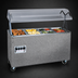 Thumbnail image #3 for Vollrath 2-Series Affordable Portable 4-Well Mobile Open-Well Hot Food Station with Buffet Breath Guard and Granite Enclosed Base