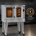 Thumbnail image #3 for Southbend Platinum Single-Deck Bakery-Depth Electric Convection Oven, Touch Controls, Dependent Doors, Ventless