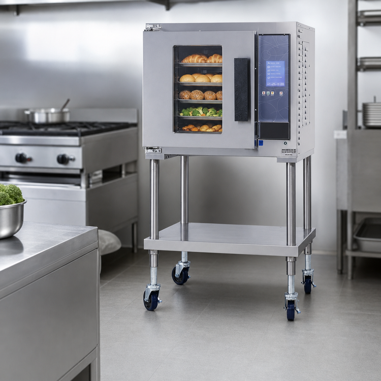 Product image #3 for Lang ECOH-PT Half-Size Electric Convection Oven, 1 Deck, 5-Pan Capacity