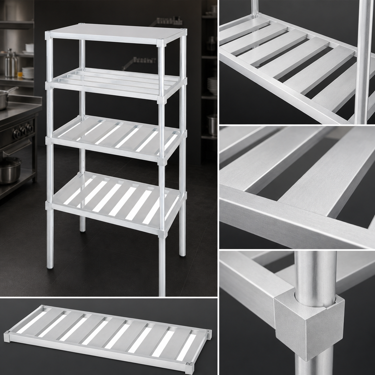 Product image #3 for Channel BA2436 T-Bar Adjustable Aluminum Shelf, 36 x 24 Inches