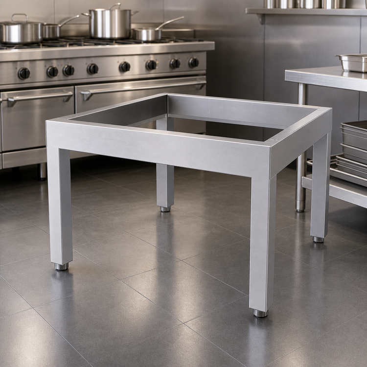 Product image #3 for Garland 30-Inch Stainless Steel Equipment Stand with Open Base