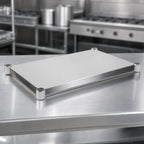 Thumbnail image #3 for John Boos SSK4-24144 Stainless Steel Work Table Undershelf, 144"W x 24"D, 14-Gauge 300 Series, Satin Finish, Knockdown