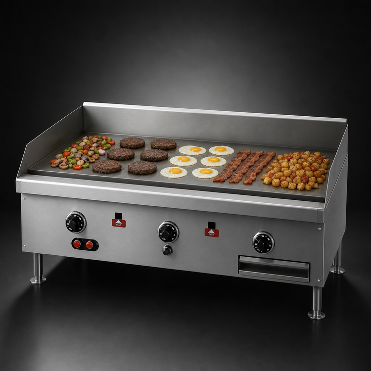 Product image #3 for Southbend HDG-48V 48-Inch High Volume Countertop Gas Griddle with 1-Inch Polished Steel Plate