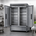 Thumbnail image #4 for Summit Commercial SCFF497 Upright Reach-In All-Freezer, 49 Cu. Ft., Two-Section, Stainless Steel