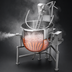 Thumbnail image #3 for Legion 60-Gallon Direct Steam Tilting Kettle with 304 Stainless Steel Liner and Tri-Leg Base