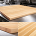 Thumbnail image #3 for John Boos Boos Block 144 x 48 x 1-3/4 Inch Edge Grain Maple Kitchen Countertop, Oil Finish