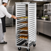 Thumbnail image #3 for Metro Mobile End-Load Pass-Thru Aluminum Tray Rack for 12 18 x 26 or 24 14 x 18 Pans