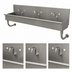 Thumbnail image #3 for Advance Tabco 3-Station ADA Wall Mounted Multiwash Hand Sink, 72-Inch, 304 Stainless Steel