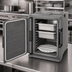 Thumbnail image #4 for Cambro Ultra Pan Carrier Front-Loading Insulated Food Pan Carrier with Security Package, Granite Sand
