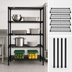 Thumbnail image #3 for Quantum Black Epoxy Antimicrobial Wire Shelving Starter Kit, 36