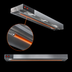 Thumbnail image #3 for Eagle RedHots 96-Inch Single Rod-Type Unlighted Strip Heat Lamp, 208V, 2.4 kW